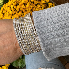 Load image into Gallery viewer, Razzle Dazzle Flexible Tennis Bracelet