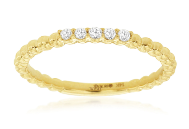 Stackable Diamond Band