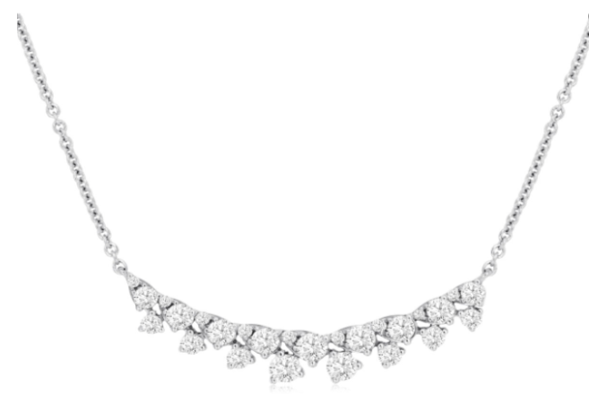 Diamond Bar Necklace