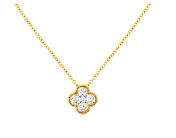 Diamond Clover Necklace