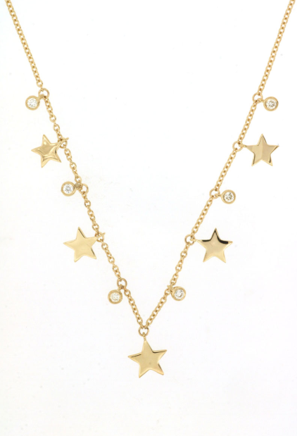 Diamond Star Necklace