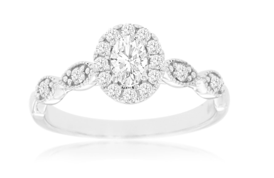 Oval Diamond Ring